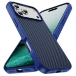 Carbon Fiber Texture Skin-feel Acrylic TPU Phone Case, For iPhone 17 Pro Max, For iPhone 17 Pro, For iPhone 17 Air, For iPhone 16 Pro Max, For iPhone 16 Pro - Image 2