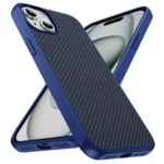 Carbon Fiber Texture Skin-feel Acrylic TPU Phone Case, For iPhone 15, For iPhone 14 Pro, For iPhone 14 Pro Max - Image 2