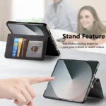 Retro MagSafe Magnetic Zipper Wallet Leather Phone Case, For Samsung Galax Z Fold7 5G - Image 6