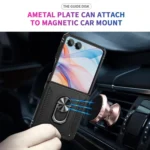 Shockproof TPU + PC Phone Case with Holder, For Samsung Galaxy Z Flip7 5G - Image 5