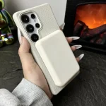 Thin Circle MagSafe Litchi Grain TPU Phone Case, For Samsung Galaxy S25 Ultra 5G - Image 5