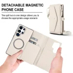 Multifunctional Wallet Detachable Leather Phone Case with Lanyard, For Samsung Galaxy S25 Ultra 5G, For Samsung Galaxy S24 FE 5G, For Samsung Galaxy S24 Ultra 5G - Image 2