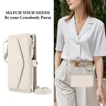 Multifunctional Wallet Detachable Leather Phone Case with Lanyard, For Samsung Galaxy S25 Ultra 5G, For Samsung Galaxy S24 FE 5G, For Samsung Galaxy S24 Ultra 5G - Image 6