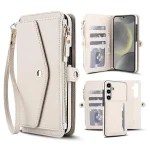 Multifunctional Wallet Detachable Leather Phone Case with Lanyard, For Samsung Galaxy S24+ 5G, For Samsung Galaxy S24 5G, For Samsung Galaxy S23 Ultra 5G