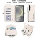 Multifunctional Wallet Detachable Leather Phone Case with Lanyard, For Samsung Galaxy S24+ 5G, For Samsung Galaxy S24 5G, For Samsung Galaxy S23 Ultra 5G - Image 4