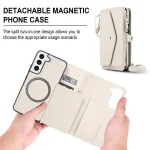 Multifunctional Wallet Detachable Leather Phone Case with Lanyard, For Samsung Galaxy S22+ 5G, For Samsung Galaxy S22 5G, For Samsung Galaxy S21 FE 5G - Image 2