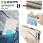 Multifunctional Wallet Detachable Leather Phone Case with Lanyard, For Samsung Galaxy S22+ 5G, For Samsung Galaxy S22 5G, For Samsung Galaxy S21 FE 5G - Image 5