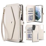 Multifunctional Wallet Detachable Leather Phone Case with Lanyard, For Samsung Galaxy S21 5G, For Samsung Galaxy S21+ 5G, For Samsung Galaxy S21 Ultra 5G