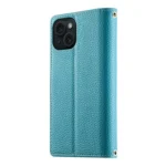 Stitching Multi-card Zipper Wallet Leather Phone Case with Short Strap, For iPhone 15, For iPhone 14 Plus, For iPhone 14 / 13 - Image 3