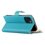 Stitching Multi-card Zipper Wallet Leather Phone Case with Short Strap, For iPhone 15, For iPhone 14 Plus, For iPhone 14 / 13 - Image 5