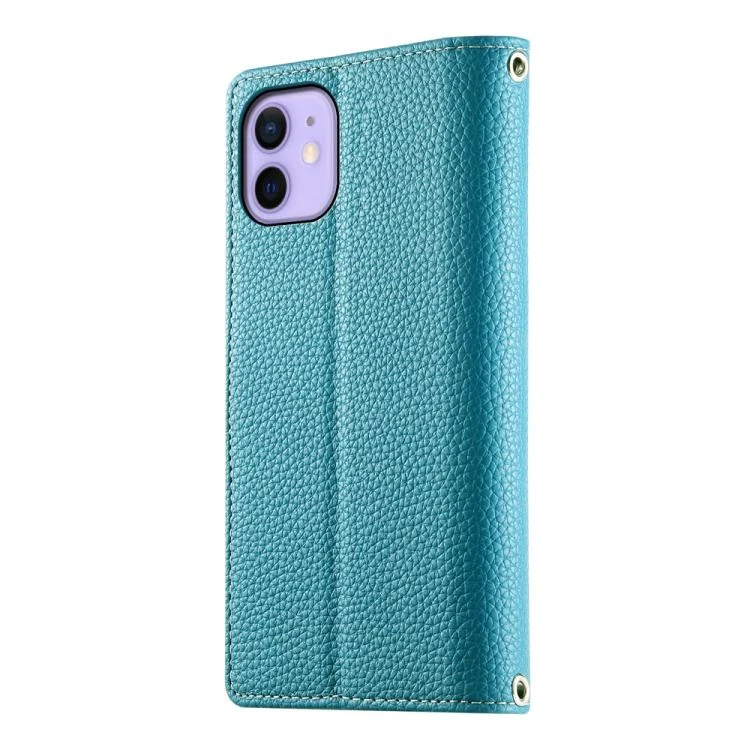 EDA008188918A_2.webp Stitching Multi-card Zipper Wallet Leather Phone Case with Short Strap, For iPhone 12 / 12 Pro, For iPhone 12 Pro Max, For iPhone 12 mini - Image 3