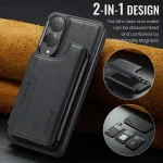 DG.MING MAGKING-K3 Series MagSafe RFID Card Bag Detachable Phone Case, For Samsung Galaxy S25 Edge 5G, For Samsung Galaxy S25 5G, For Samsung Galaxy S25+ 5G, For Samsung Galaxy S25 Ultra 5G - Image 2