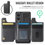 DG.MING MAGKING-K3 Series MagSafe RFID Card Bag Detachable Phone Case, For Samsung Galaxy S25 Edge 5G, For Samsung Galaxy S25 5G, For Samsung Galaxy S25+ 5G, For Samsung Galaxy S25 Ultra 5G - Image 3