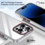 iPAKY MG Series Transparent PC+TPU Phone Case, For iPhone 16 Pro Max, For iPhone 16 Pro, For iPhone 16 Plus, For iPhone 16 - Image 4