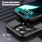 iPAKY YJ Series Transparent PC+TPU Phone Case, For iPhone 16 Pro Max, For iPhone 16 Pro, For iPhone 16 Plus, For iPhone 16 - Image 4