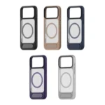 Kalebol MagSafe Invisible Tilt Holder PC Hybrid TPU Case, For iPhone 16 Pro Max, For iPhone 16 Pro, For iPhone 16 Plus, For iPhone 16 - Image 2