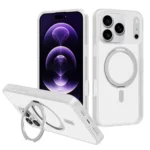 Kalebol Rotating Holder MagSafe PC Hybrid TPU Phone Case, For iPhone 17 Pro Max, For iPhone 17 Pro, For iPhone 17, For iPhone 17 Air