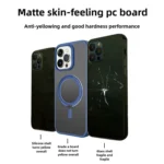 Kalebol Rotating Holder MagSafe PC Hybrid TPU Phone Case, For iPhone 17 Pro Max, For iPhone 17 Pro, For iPhone 17, For iPhone 17 Air - Image 3