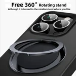 Kalebol Rotating Holder MagSafe PC Hybrid TPU Phone Case, For iPhone 17 Pro Max, For iPhone 17 Pro, For iPhone 17, For iPhone 17 Air - Image 6