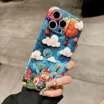 Cartoon Graffiti PC Phone Case, For iPhone 15 Pro Max, For iPhone 15 Pro, For iPhone 15 Plus, For iPhone 15 - Image 5