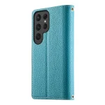 Stitching Multi-card Zipper Wallet Leather Phone Case with Short Strap, For Samsung Galaxy S25 Ultra 5G, For Samsung Galaxy S24 FE 5G, For Samsung Galaxy S24 Ultra 5G - Image 3