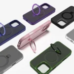 Kalebol Metal Lens Frame MagSafe Holder Frosted PC Phone Case, For iPhone 17 Pro Max, For iPhone 17 Pro - Image 6