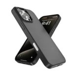 Kalebol Metal Lens Frame Frosted PC Phone Case, For iPhone 17 Pro Max, For iPhone 17 Pro - Image 3