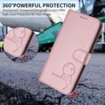 Litter Panda Embossing RFID Leather Phone Case with Lanyard, For iPhone 12 / 12 Pro, For iPhone 12 Pro Max, For iPhone 12 mini - Image 8