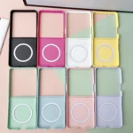 Wave Texture MagSafe Skin Feel PC Phone Case, For Samsung Galaxy Z Flip7 5G, For Samsung Galaxy Z Flip6 / Flip5 - Image 3