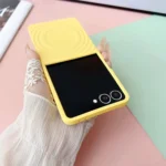 Wave Texture MagSafe Skin Feel PC Phone Case, For Samsung Galaxy Z Flip7 5G, For Samsung Galaxy Z Flip6 / Flip5 - Image 6