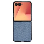 Weave Texture PU Hybrid PC Phone Case, For Samsung Galaxy Z Flip7 5G