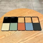 Weave Texture PU Hybrid PC Phone Case, For Samsung Galaxy Z Flip7 5G - Image 2