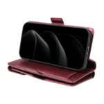 Multi Card Wallet Leather Phone Case with Strap, For iPhone 17 Pro Max, For iPhone 17 Pro, For iPhone 17, For iPhone 17 Air - Image 7