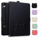 Cat Skin-feel Litchi Leather Tablet Case, For Samsung Galaxy Tab S10 FE+, For Samsung Galaxy Tab S10 Ultra / S9 Ultra, For Samsung Galaxy Tab A9+, For Samsung Galaxy Tab A9