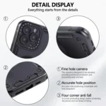 Three-core Mecha 360 Degree Rotation Magnetic Holder Phone Case, For iPhone 12, For iPhone 12 Pro, For iPhone 11 - Image 6