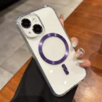 Transparent Acrylic MagSafe Phone Case, For iPhone 14, For iPhone 14 Pro, For iPhone 14 Pro Max