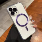 Transparent Acrylic MagSafe Phone Case, For iPhone 16 Pro Max, For iPhone 16 Pro, For iPhone 16 Plus