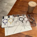 Transparent Acrylic MagSafe Phone Case, For iPhone 16 Pro Max, For iPhone 16 Pro, For iPhone 16 Plus - Image 6