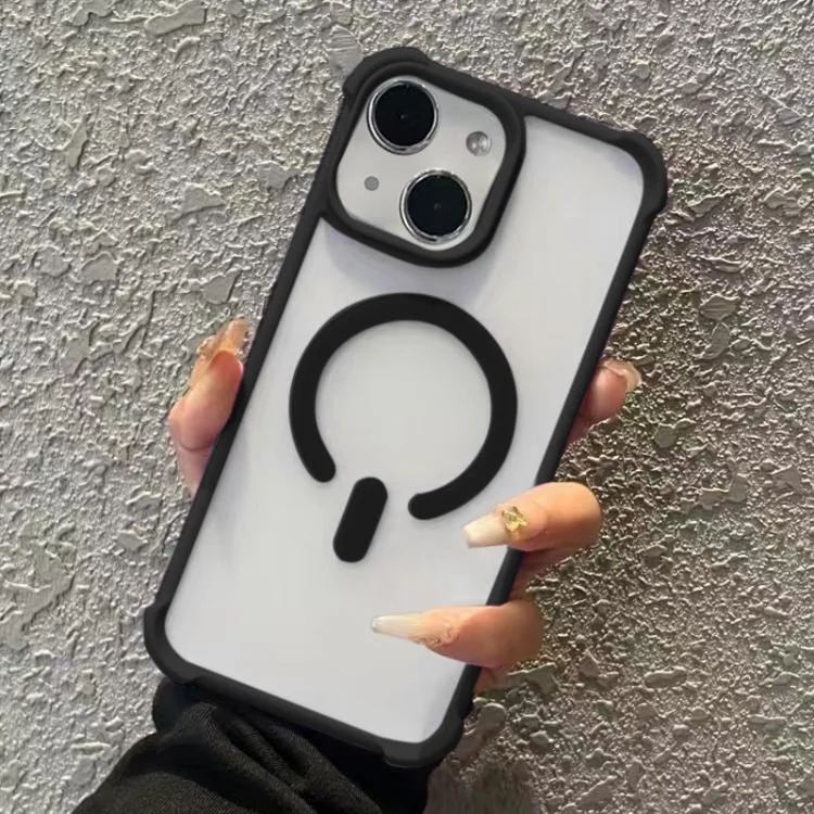 Semi-transparent Skin Feel Frosted MagSafe Phone Case, For iPhone 14, For iPhone 14 Pro