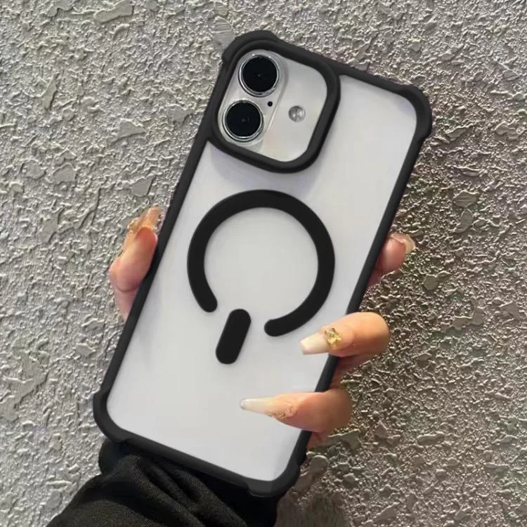 Semi-transparent Skin Feel Frosted MagSafe Phone Case, For iPhone 16, For iPhone 15 Pro Max