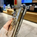 Gradient Glitter Spinning Top Holder Phone Case, For iPhone XS Max - Image 7