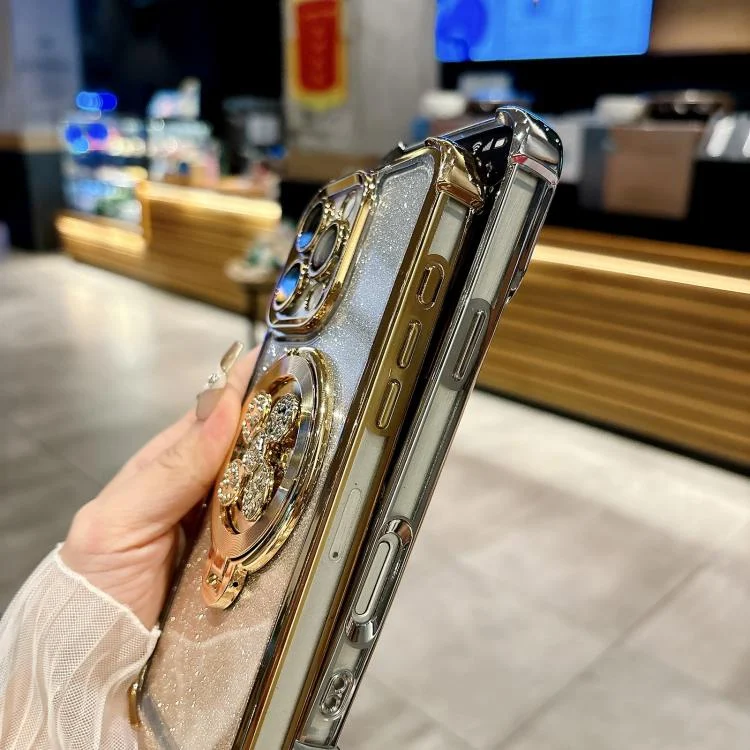EDA0083600_B6.webp Gradient Glitter Spinning Top Holder Phone Case, For iPhone XS Max - Image 7
