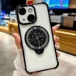 Spinning Top Holder Phone Case, For iPhone 15, For iPhone 14 Plus, For iPhone 14, For iPhone 14 Pro