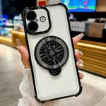 Spinning Top Holder Phone Case, For iPhone 16, For iPhone 15 Pro Max, For iPhone 15 Pro, For iPhone 15 Plus