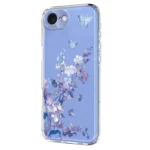 Flower Pattern Painted TPU Phone Case, For iPhone 16e, For iPhone 16 Pro Max, For iPhone 16 Pro, For iPhone 16 Plus - Image 2