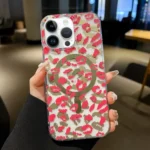 Leopard MagSafe Dual-side Laminating IMD Phone Case, For iPhone 14 Pro, For iPhone 13 Pro Max, For iPhone 13 Pro, For iPhone 13