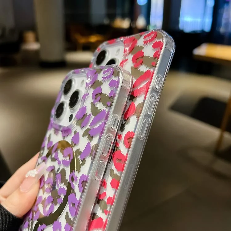 EDA0083784_B4.webp Leopard MagSafe Dual-side Laminating IMD Phone Case, For iPhone 14 Pro, For iPhone 13 Pro Max, For iPhone 13 Pro, For iPhone 13 - Image 5