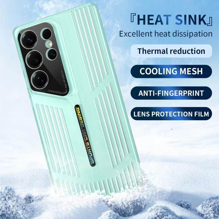 EDA0083846_B1.webp Cooling Frosted Translucent Hollow Heat Dissipation Phone Case, For Samsung Galaxy S24 Ultra 5G, For Samsung Galaxy S23 Ultra 5G, For Samsung Galaxy S22 Ultra 5G - Image 2