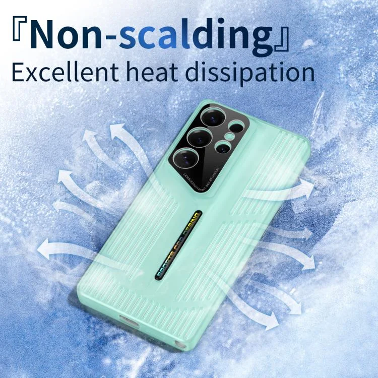 EDA0083846_B2.webp Cooling Frosted Translucent Hollow Heat Dissipation Phone Case, For Samsung Galaxy S24 Ultra 5G, For Samsung Galaxy S23 Ultra 5G, For Samsung Galaxy S22 Ultra 5G - Image 3