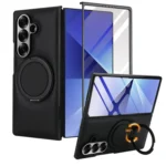 Folding Rotation Holder MagSafe Film Integrated Leather Phone Case, For Samsung Galaxy Z Fold7 5G, For Samsung Galaxy Z Flip7 5G - Image 2